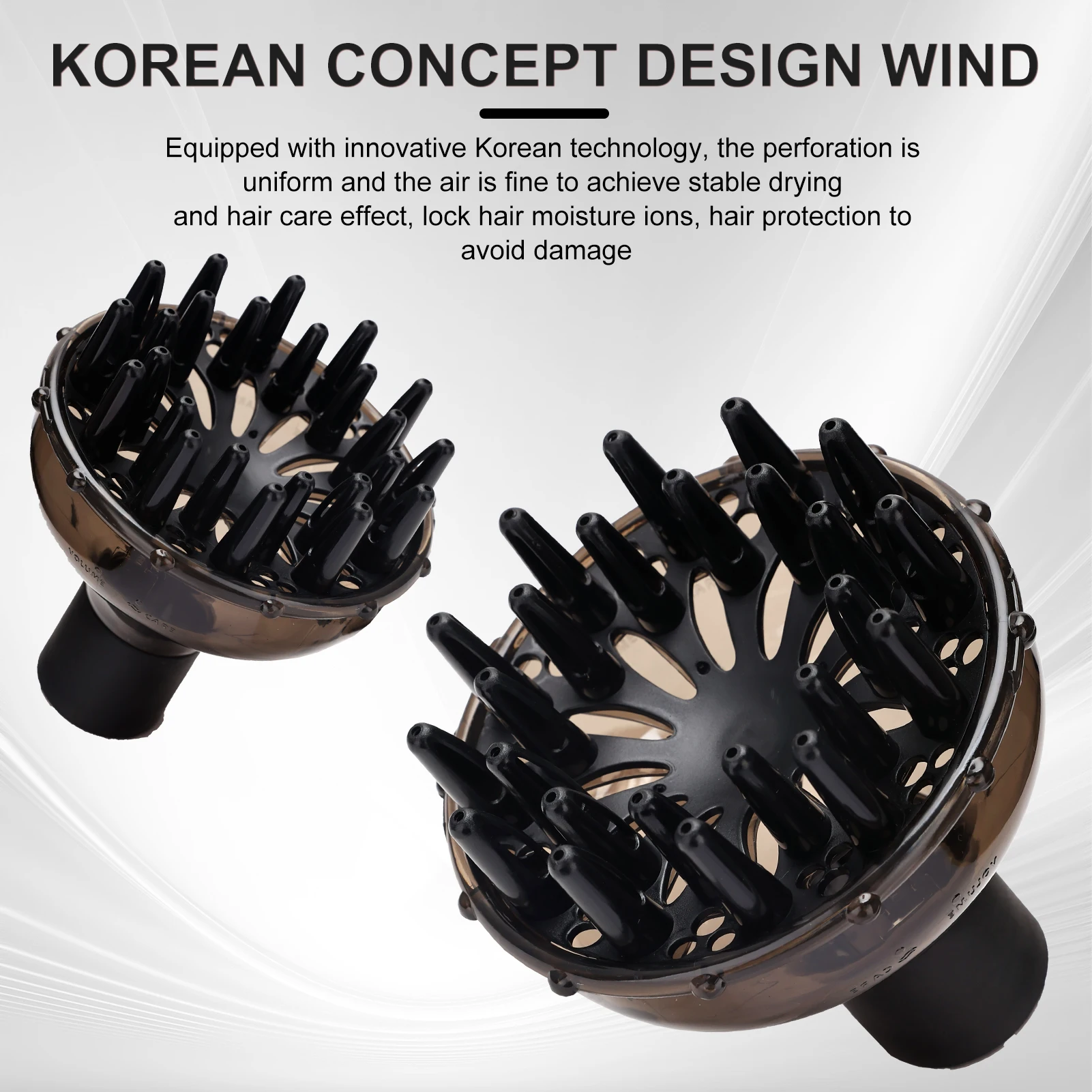 

Barbershop Hairdryer Diffuser Cover Temperature Resistant Hairdressing Curly Styling Hair Care Salon Universal version Tools