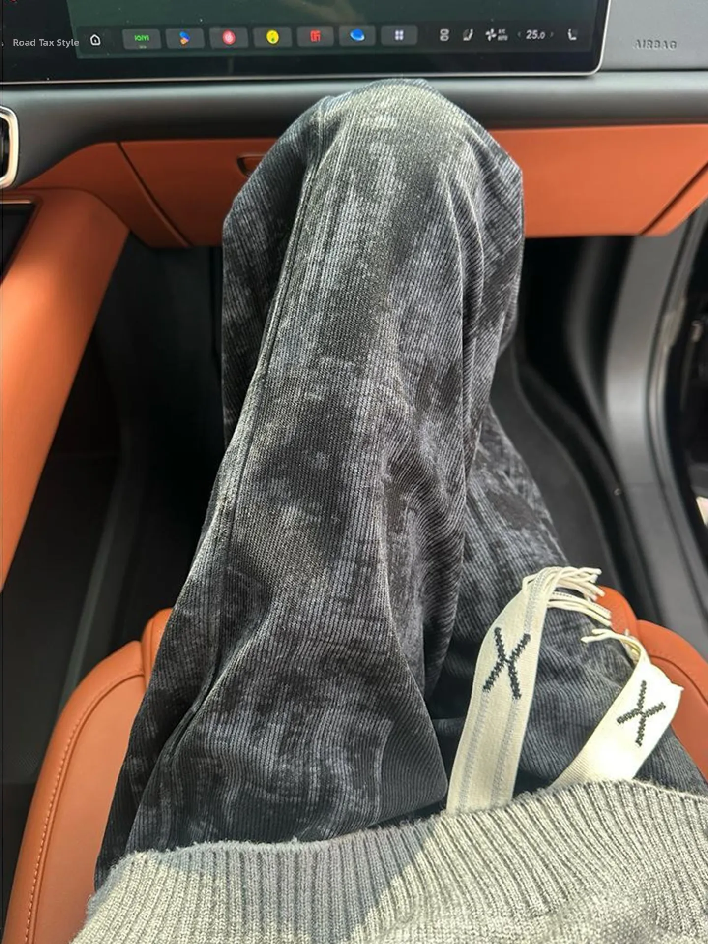 

American Sle Men's Bla Tie Dye Pants Spring Autumn Trendy Brand Youth Sports Sweatpants Loose Straight Casual Pants