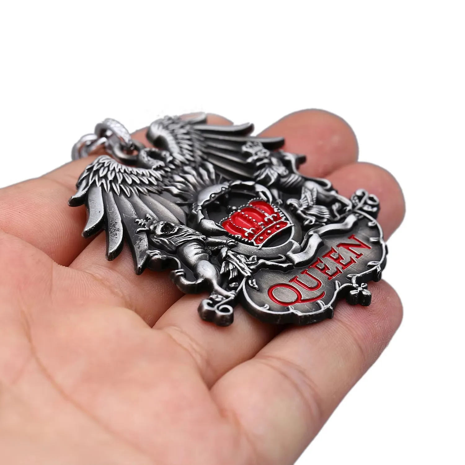 فاسق الملكة روك باند المفاتيح الموسيقى الفرقة الموسيقار الملكة الفرقة فريدي ميركوري شعار كيرينغ النساء الرجال سلسلة مفاتيح حامل الهدايا