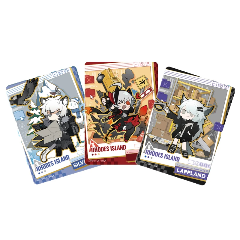 arknights-collectible-cards-kayou-shiguang-menghui-anime-trading-card-set-cute-character-artwork-paper-hobby-collection-gift