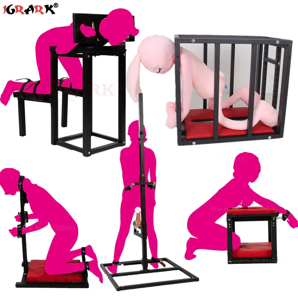 

Large SM Bondage Equipment Dog Slave Restraint Handcuffs Sexules Position Erotic Furniture Sex Toys for Two Couples Adult Games