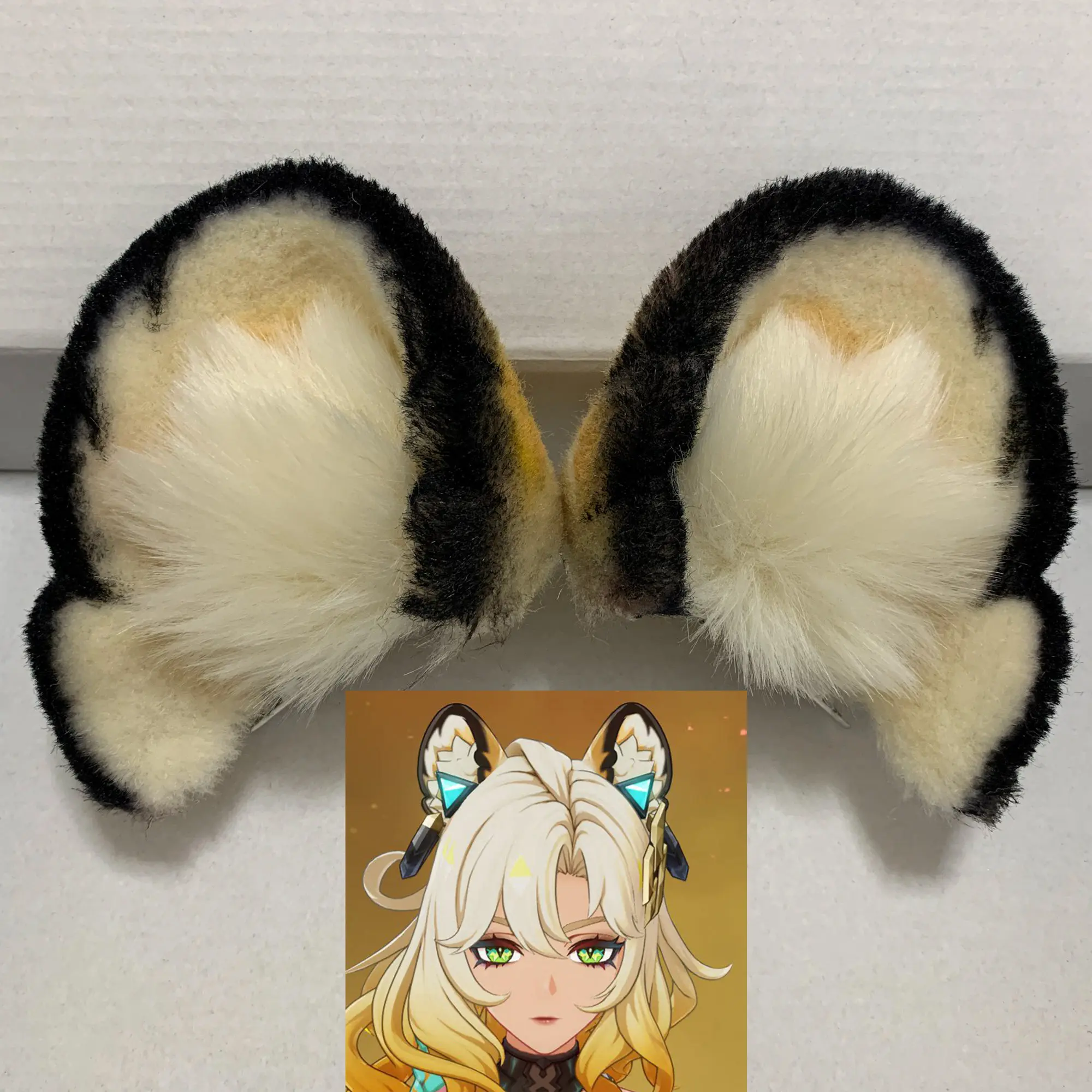 

Genshin Impact Xilonen Animal Ears Accessories Cosplay Prop Headwear Hairband Hairpin ornament Anime Cosplay Halloween
