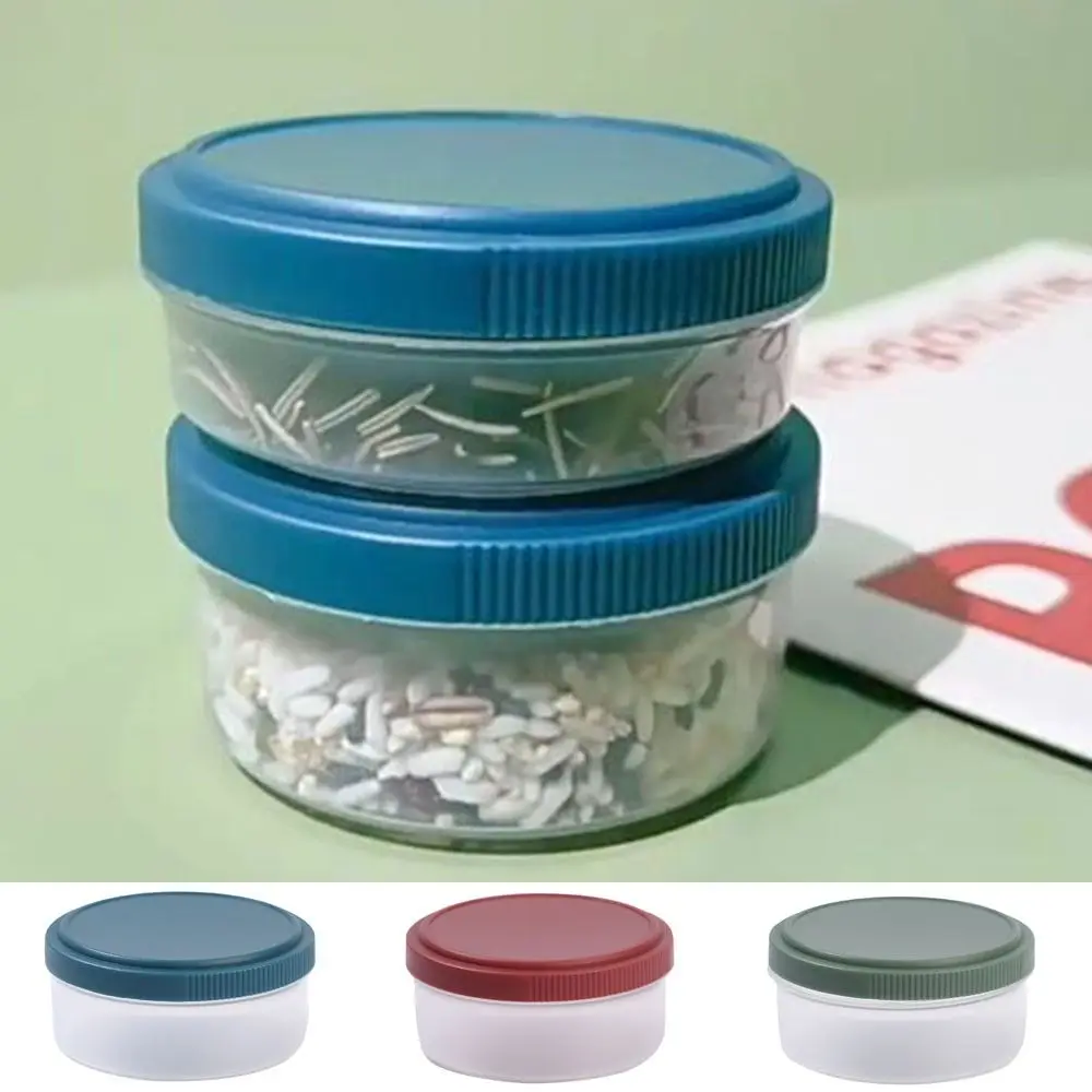 Portable Plastic Salad Sauce Cup Mini 50/75ML Condiment Container Reusable Leak-proof Sauce Container Outdoor