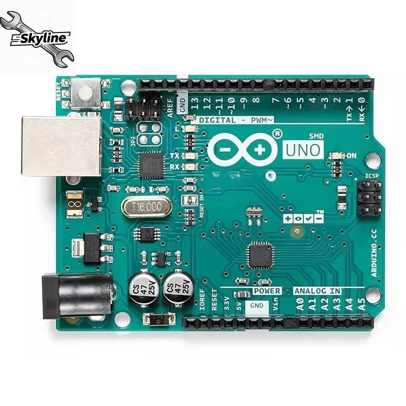 Rev3 SMD Development Board A000073, ATMEGA328P-MU Microcontroller Board for Prototyping