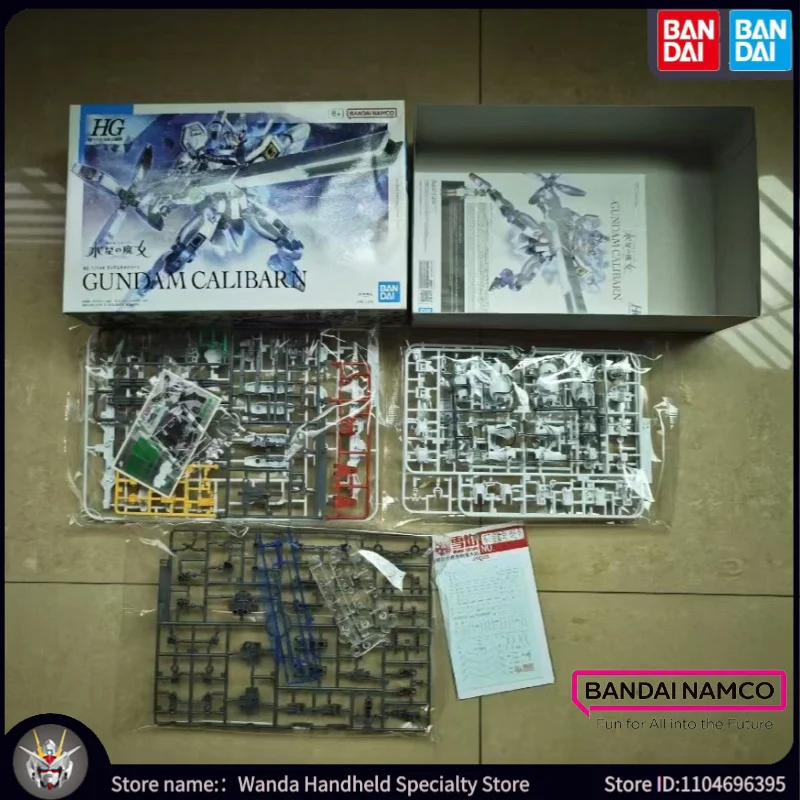 

Совершенно новая в наличии модель BANDAI, игрушки Gundam Calibarn, сборка Mecha, подвижные аниме-фигурки, головоломки, праздничные популярные куклы, подарки