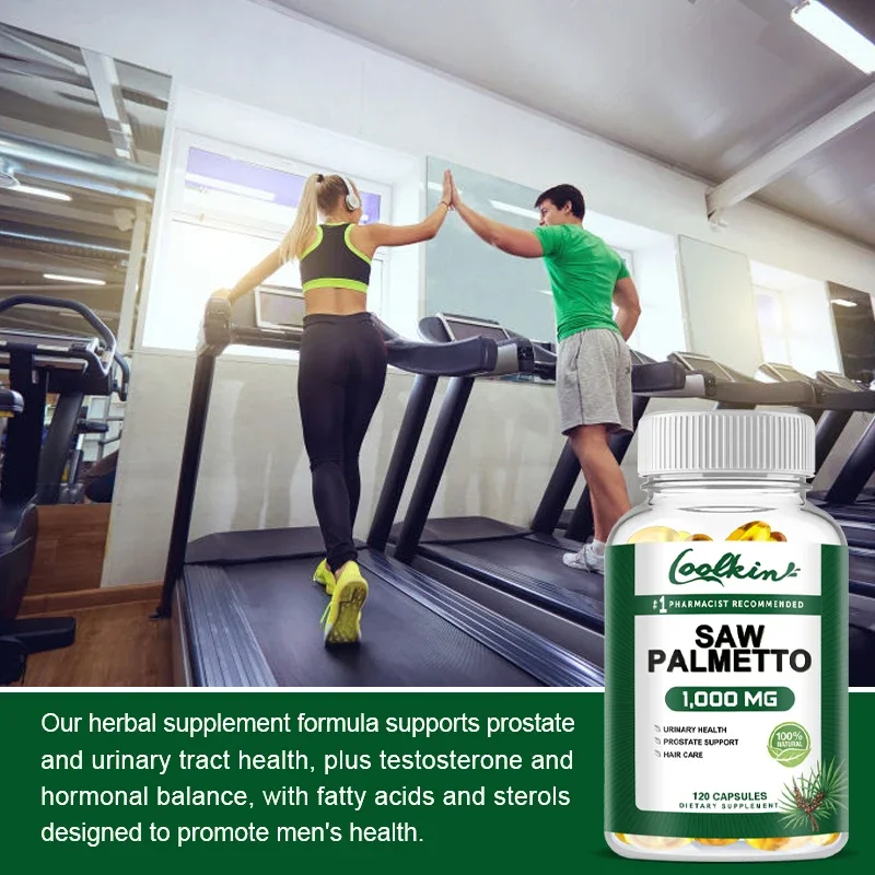 Saw Palmetto Extract 1000 Mg - Men's Prostate Health, Hair Growth Supplement - Image 6
