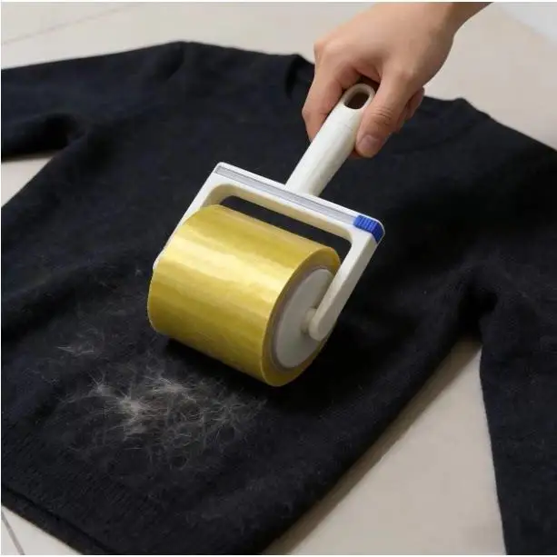 

Tearable Roll Sticky Hair Remover for Home Use Toilet Paper Pet Hair Removal Brush Hair Glue Roll Brush Hair Care Tools