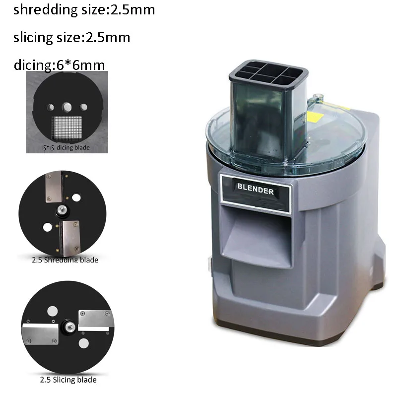 Cutting Machine Automatic Multi-function Commercial Shredder Slicer Cutter Vegetable Fruit Shredding Machine