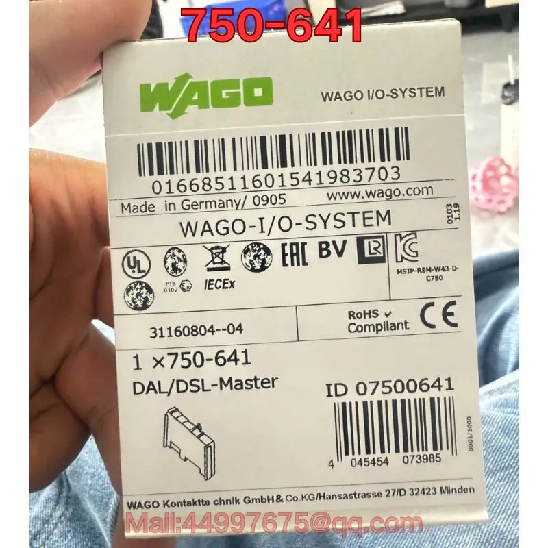 

Совершенно новый модуль ПЛК 750-641