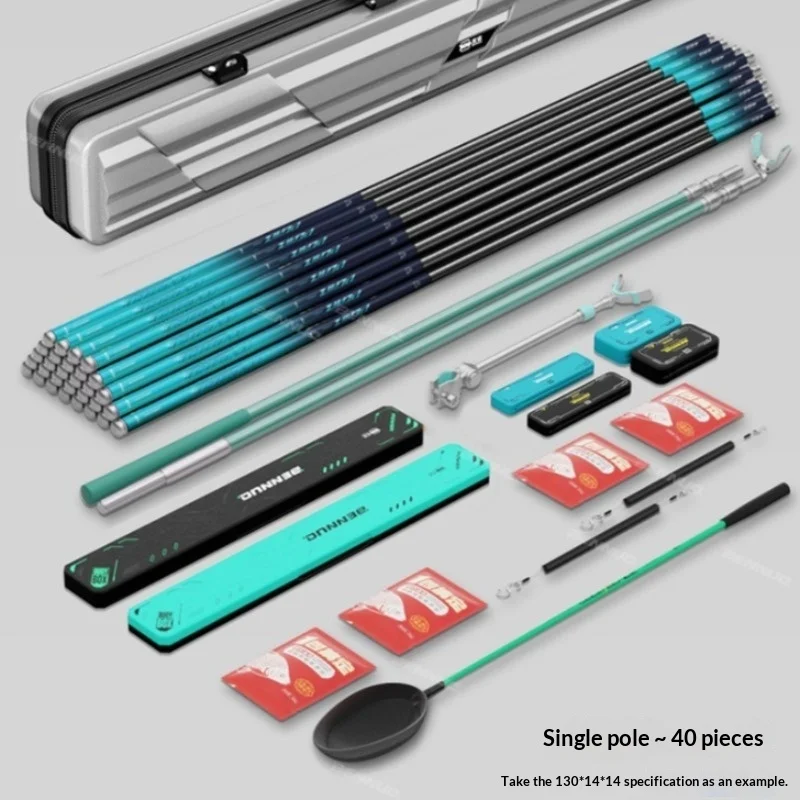 

Чехол для удочек большой вместимости, сумка для удочек с жестким корпусом, держатель для удочек, устойчивый к царапинам и износу, для рыболовных снастей