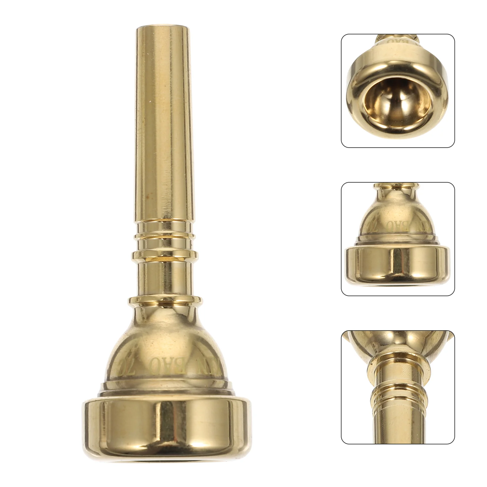 Bugle Mouthpiece Musical Instrument Supply Trumpet Accessories Beginners Durable Professional Brass Fittings Portable Nozzle