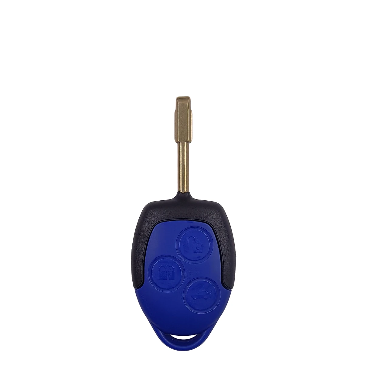 Remote Car Key Shell  For Ford Focus Mondeo Festiva Fusion Suit Fiesta KA For Ford Transit WM VM Connect Mk7 Set Blue Auto
