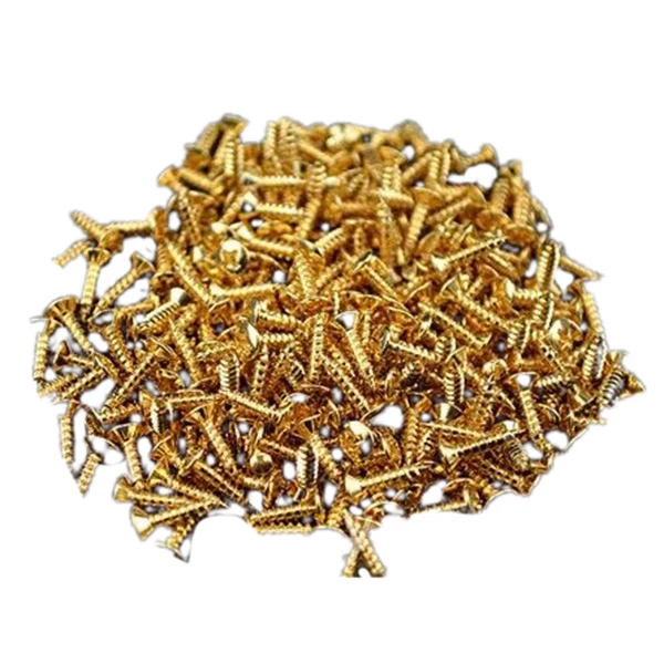 30pcs New Gold Pickguard Screws For Fender Strat/Tele Electric Guitar Bass