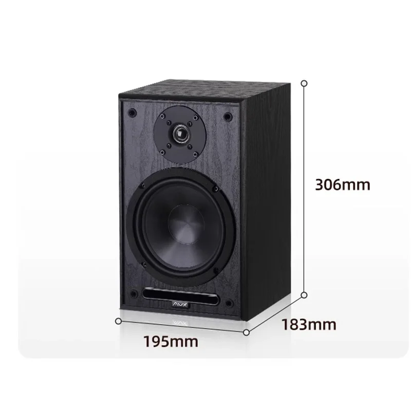 المنزلية 6.5 بوصة رف الكتب المتكلم 100 واط * 2 الناتج الطاقة 2 طريقة HIFI السلبي المتكلم 2.0 ستيريو 1 بوصة فيلم الحرير قبة مكبر الصوت