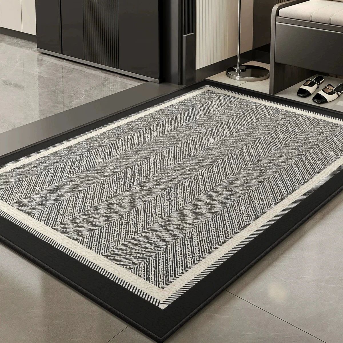 Home Decor Games Online Free - Alfombra de entrada a rayas, alfombra