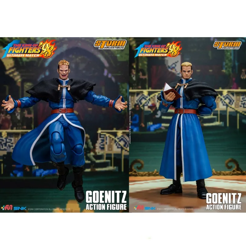 متوفر ألعاب العاصفة SKKF11 KOF98 Goenitz 1/12 أنيمي عمل الشكل لعبة هدية نموذج جمع #1