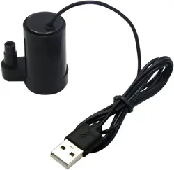 DC 3-5V USB Micro sommergibile Mini pompa dell'acqua senza spazzole a basso rumore per acquari acquario stagno fontana idroponica giardino