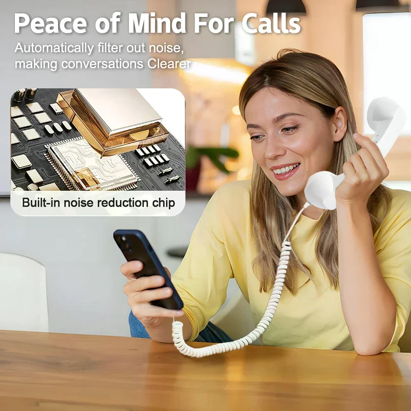 Retro słuchawka telefoniczna, – Retro Handset Phone recenzja i cena