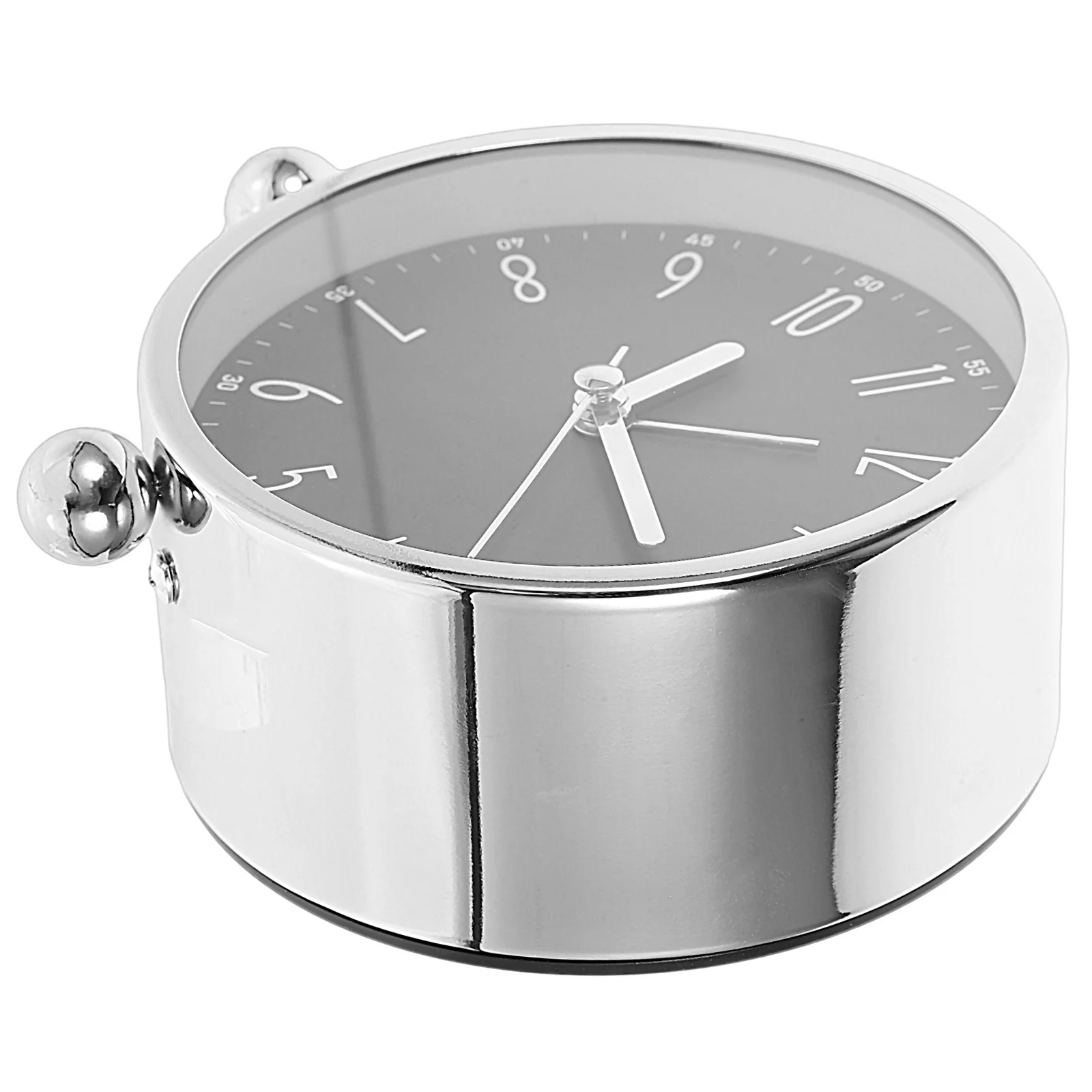 1 قطعة منبه إلكتروني سطح المكتب تصميم بسيط على مدار الساعة بجانب السرير عملية صامتة سهلة الإعداد هدية تزيين الذهب الوردي للأطفال