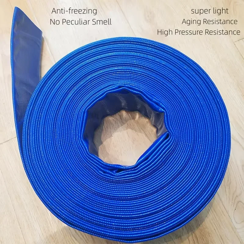 Plastic Pipes PVC (Polyvinyl Chloride) Thickened Irrigation Water Pipe Suction Hose Drinking Water Tube Plumbing Color Random