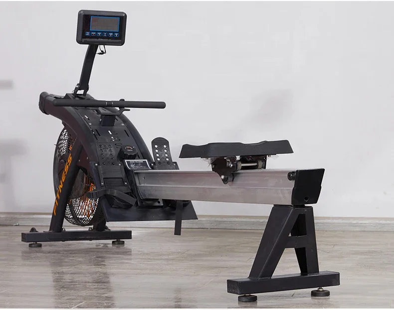 Commercial Fitness Equipment Cardio Exercise Training Home Gym Wind Resistance Rowing Machine Air Rower