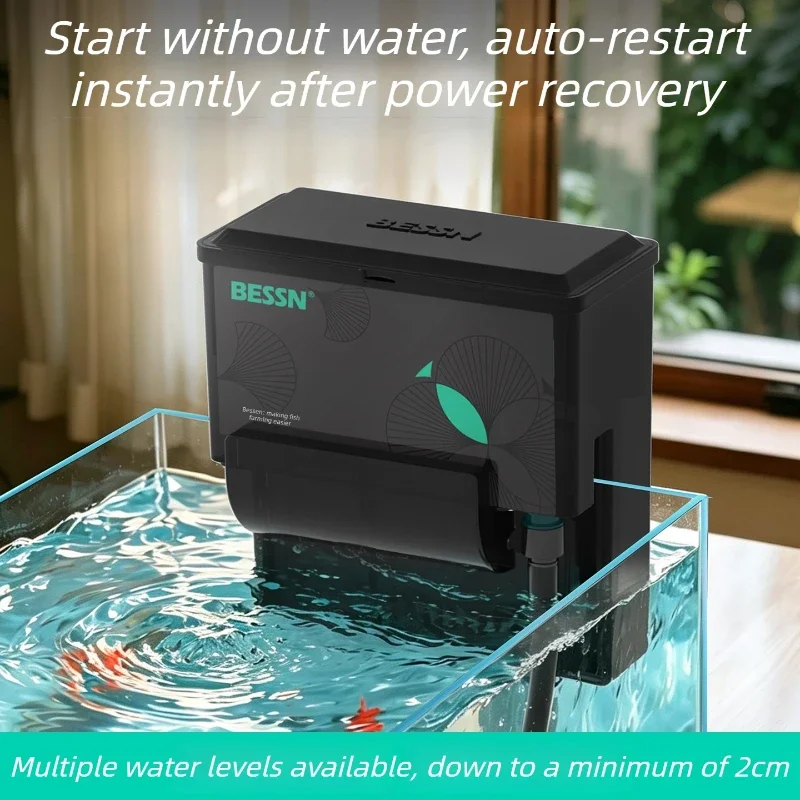 Aquarium Water Purifier Oxygen Circulation Pump for Small Fish Tank - Aquarium Filter Equipment for Water Treatment