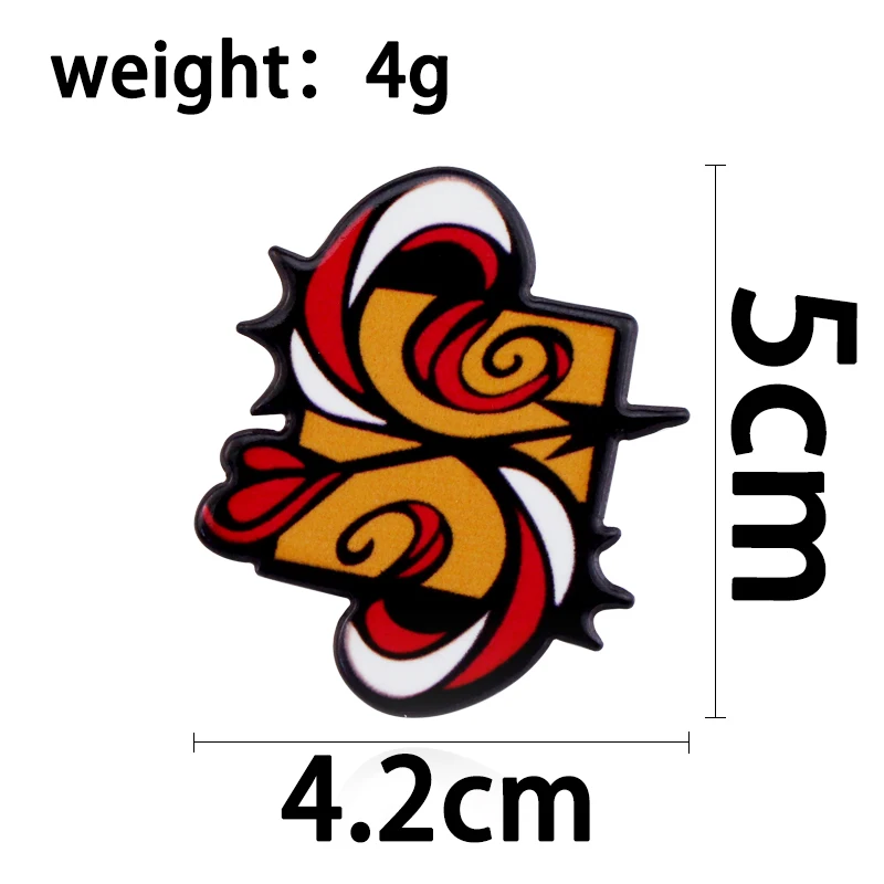 SK8 The Infinity S Logo Badges Brooches Langa Reki Miya Cosplay Pins Brooches for Women Men Lapel Pin Jewelry Gift view 6