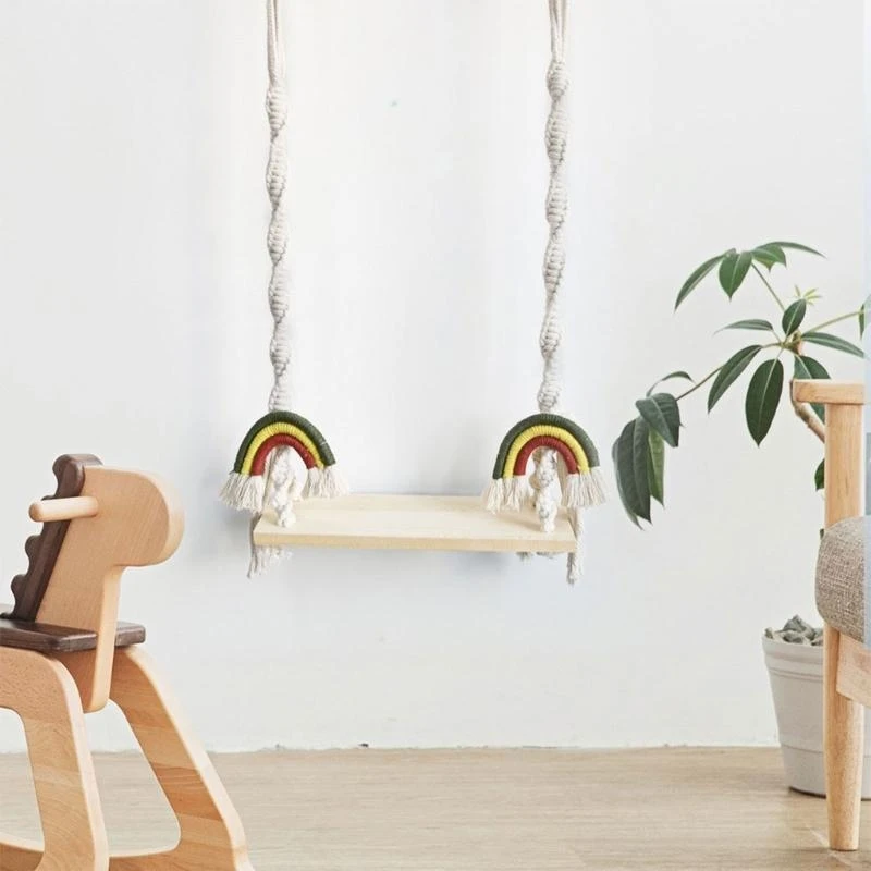 J15U Portable Baby Swing Seats Photography Prop Posing for Photo Studio Prop Party
