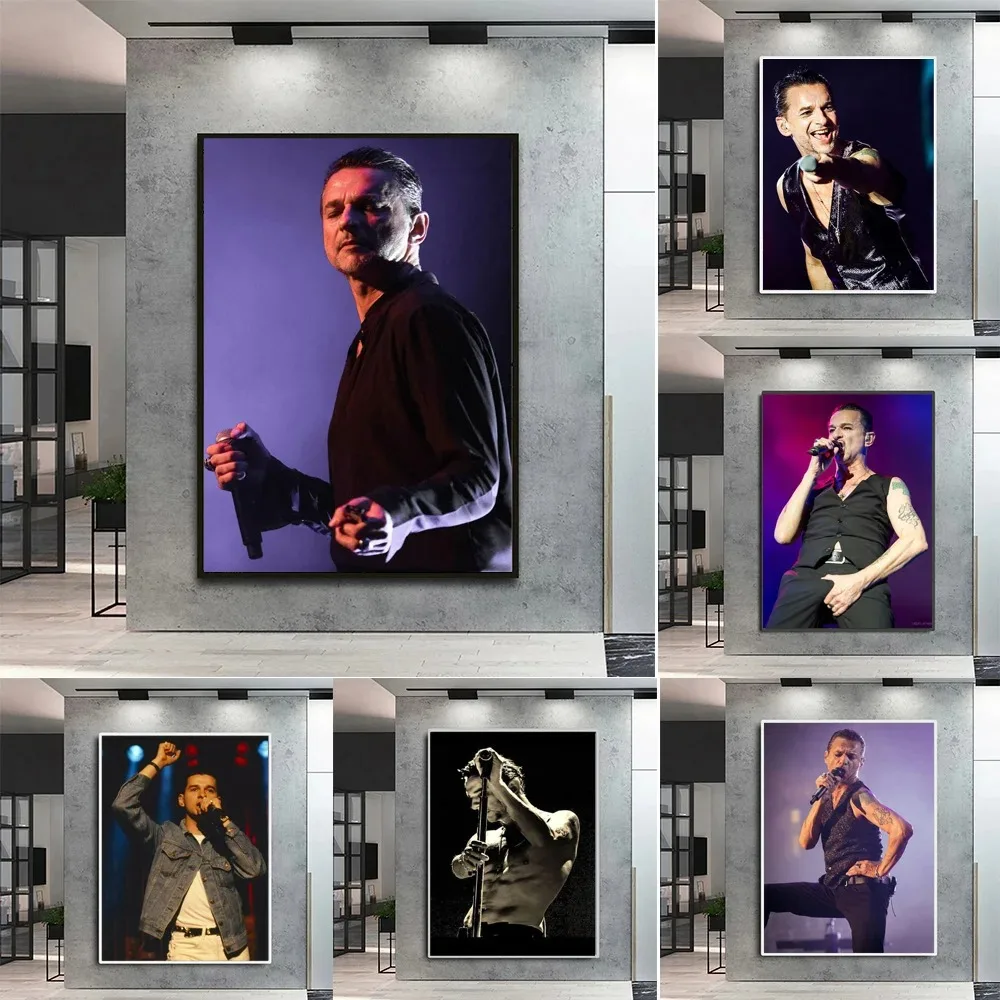 Classic Dave Gahan Pop Music Singer Star Photo Posters Prints Canvas Painting Wall Picture Art Living Home Room Bedroom Decor