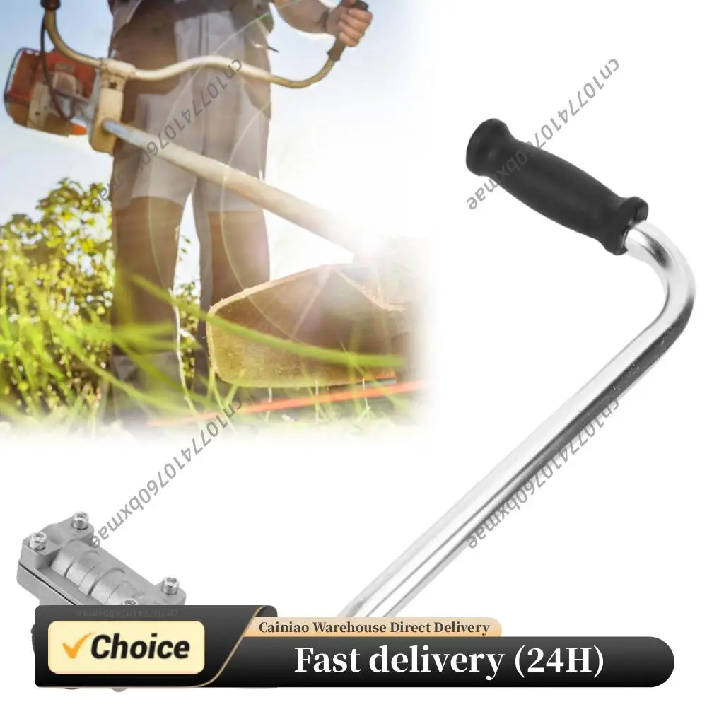 Trimmer Grip Ergonomic Non-slip Weed Eater Handle Extension Stainless Steel String Trimmer Part Set Garden Power Tool Fitting