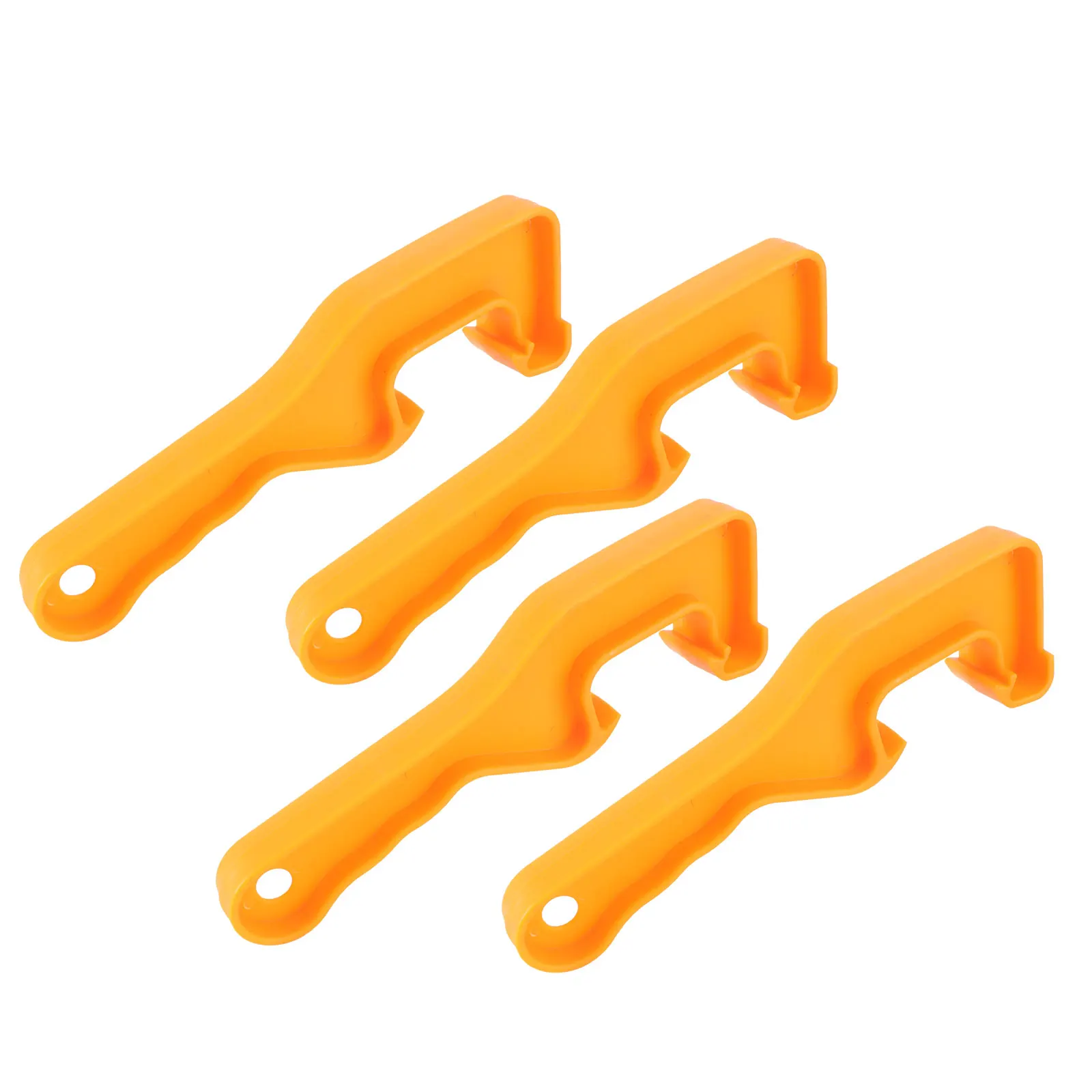 

4 Pcs Barrel Opener Bucket Lid Hand Can Universal Wrench Tool Plastic Manual Remover Paint