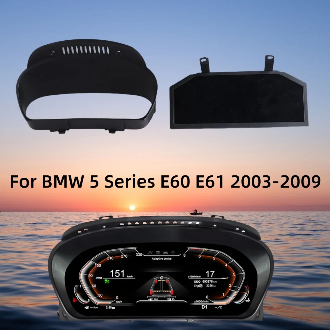 

12.3 ''Digitale Dashboard For BMW 5 Series E60 E61 E63 E64 2003 -2009 years Ccc Cic Snelheidsmeter Virtuele Cockpit Voor