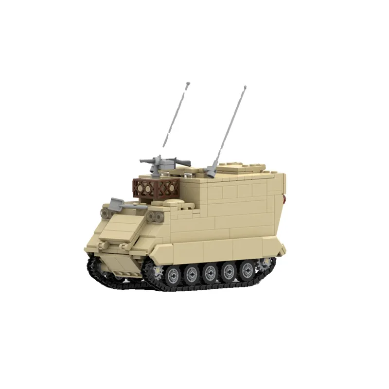 AIAIAITOY Military M577 Mobile Command Tracked Vehicle Building Blocks Bricks Set Kids Toys Gifts For Boys & Girls