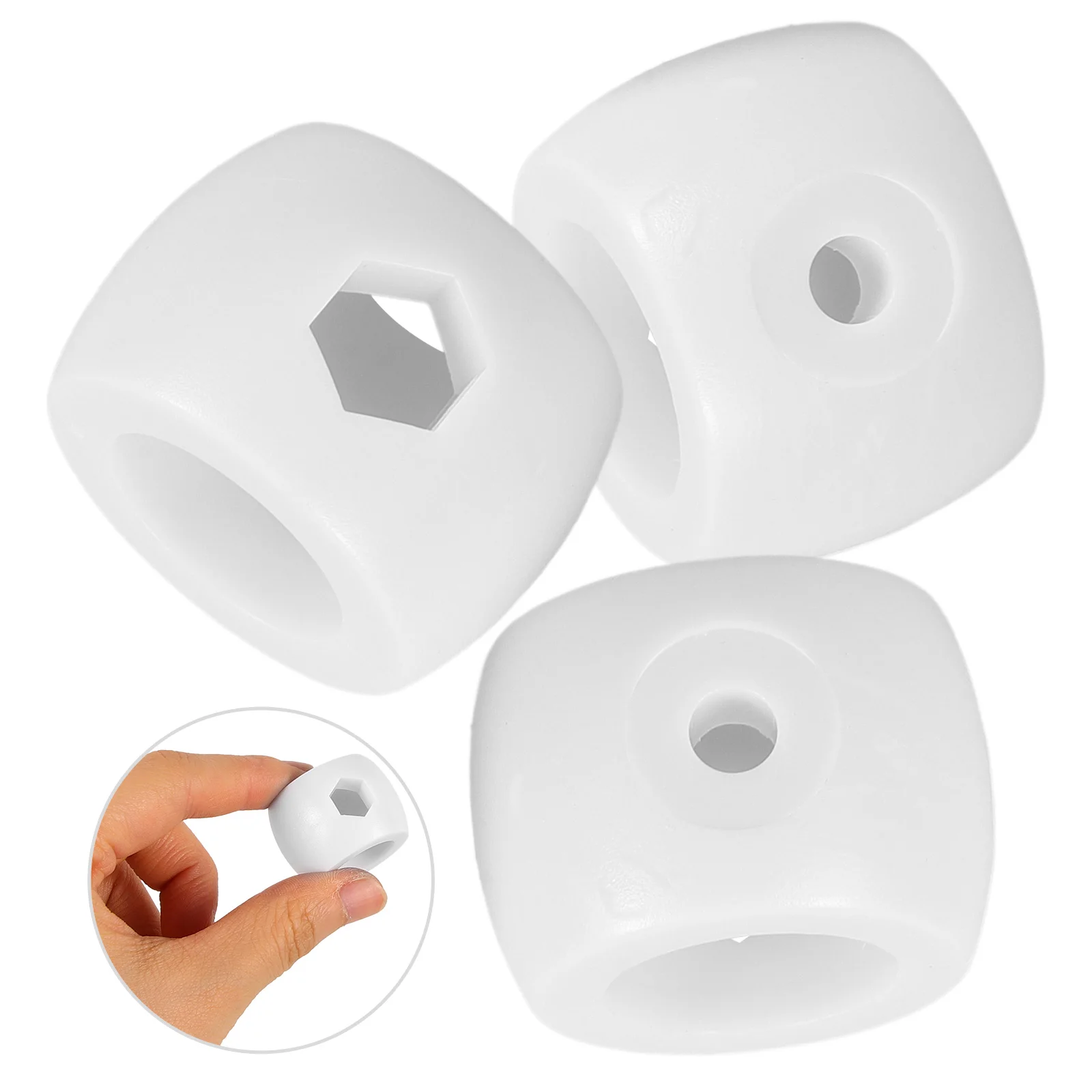 

8pcs Tabletop Soccer Accessories Plastic Foosball Goal Rod Positioner Replacement Locator Ring Durable Home Office Use