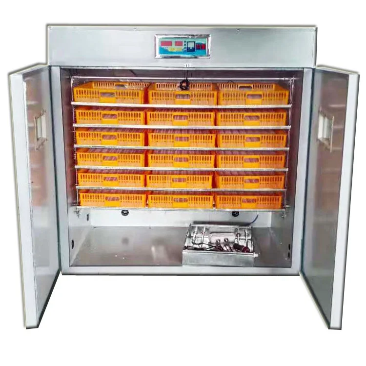 Automatic Egg Tester Machine 1484 Capacity Chicken Quail Geese Egg Incubator Machine With Hatching Basket