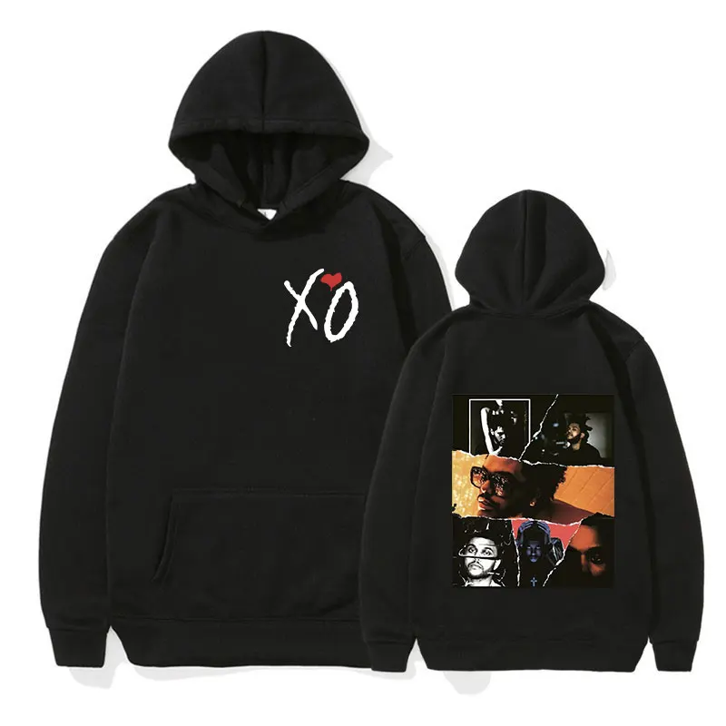 

Singer The Weeknd Pullover Hoodie After Hours Til Dawn Print Oversized Sweatshirt Men Women Hip Hop Fashion Hoodies Streetwear