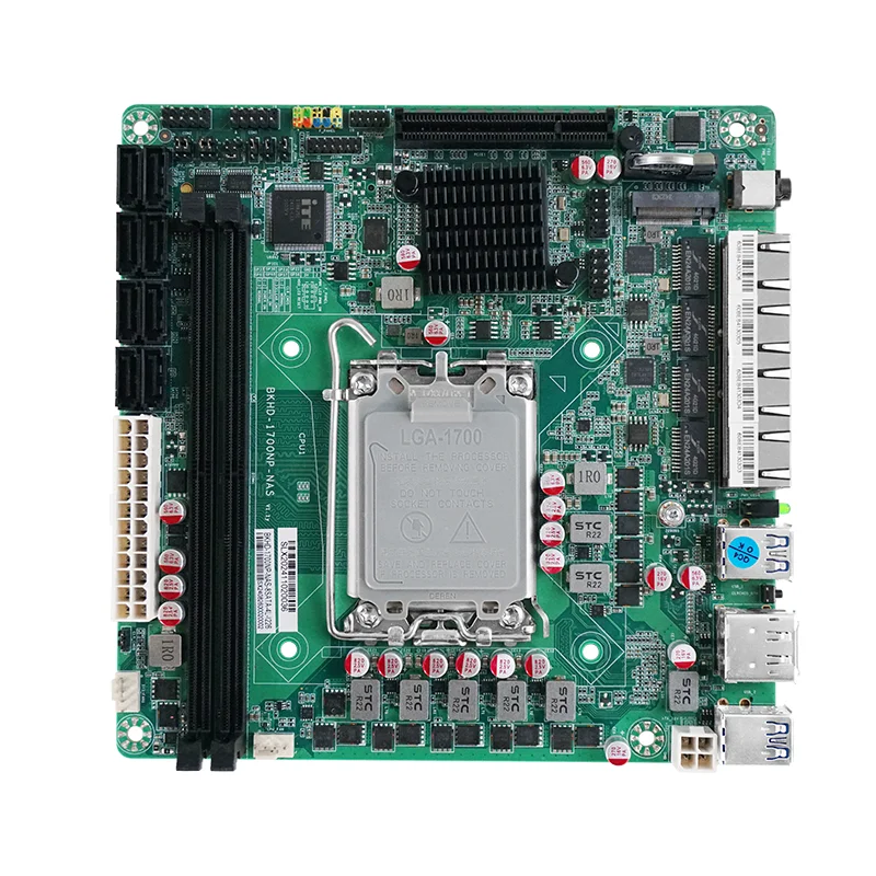 Das NAS-Demon-Board des Q670-Chips unterstützt die CPU vPro-Fernbedienung B760 Soft-Routing-ITX-Hauptplatine der 12. bis 14 Generation