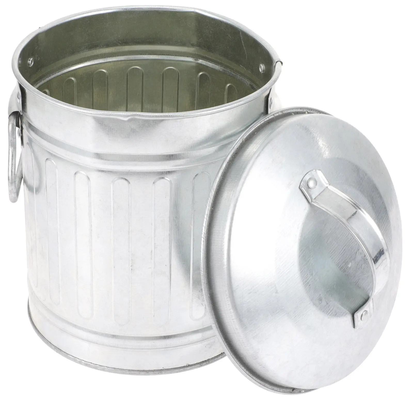 

Mini Desktop Trash Bin Bucket Style Convenient Small Rubbish Bin for Office Desk Home Decor Wedding Farmhouse Modern Decorative