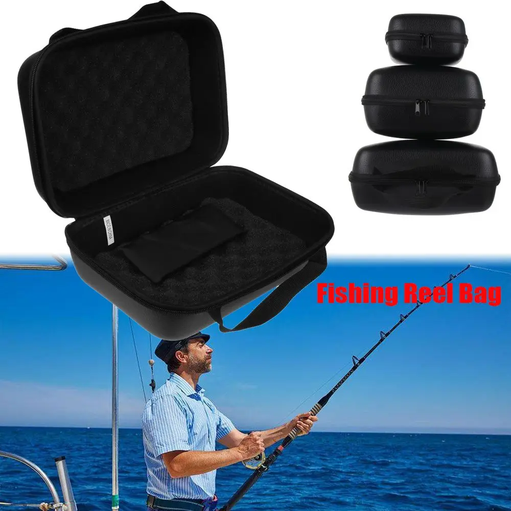 

Fishing Tackle Spinning Protective Case Cover Fishing Bag Holder Pouch Storage Case Reel Box