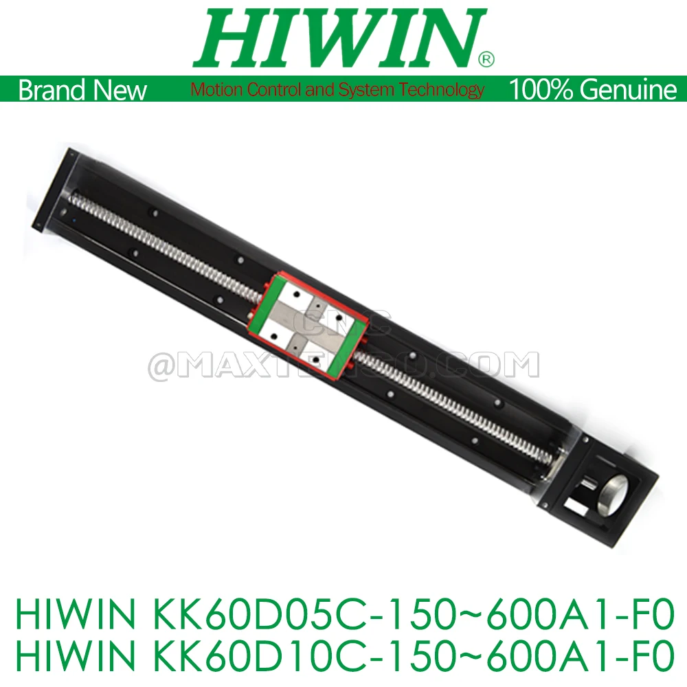 Original HIWIN KK60 Module Single-Axis Robot Industrial KK60D05C KK60D10C Linear Slide Stages High Accuracy Stiffness Ball Screw