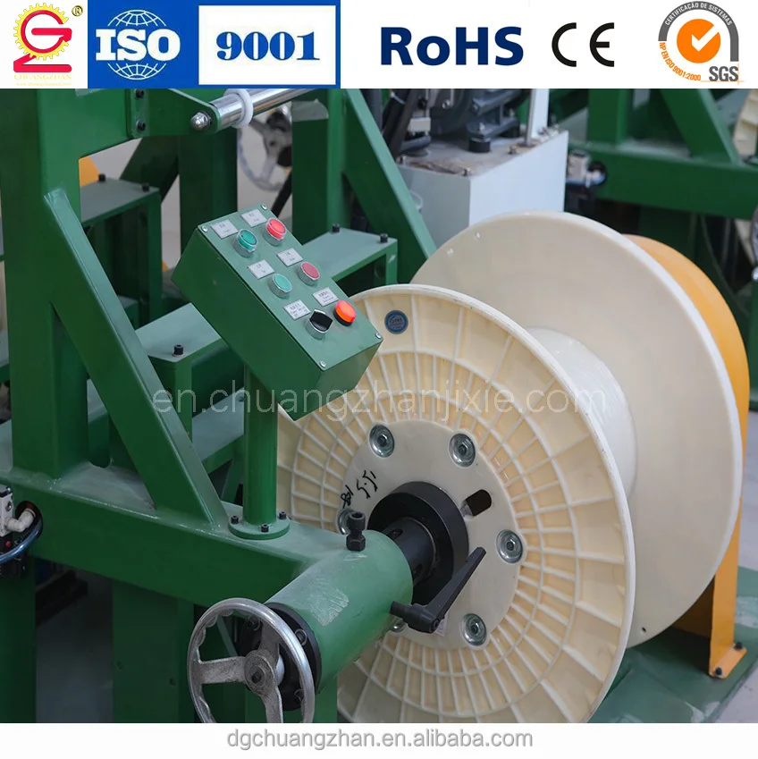 800mm Single Twist Machine Cable Strander Bunching Machine Cantilever Single Copper Wire Cable Twist Bunches Twisting Machine