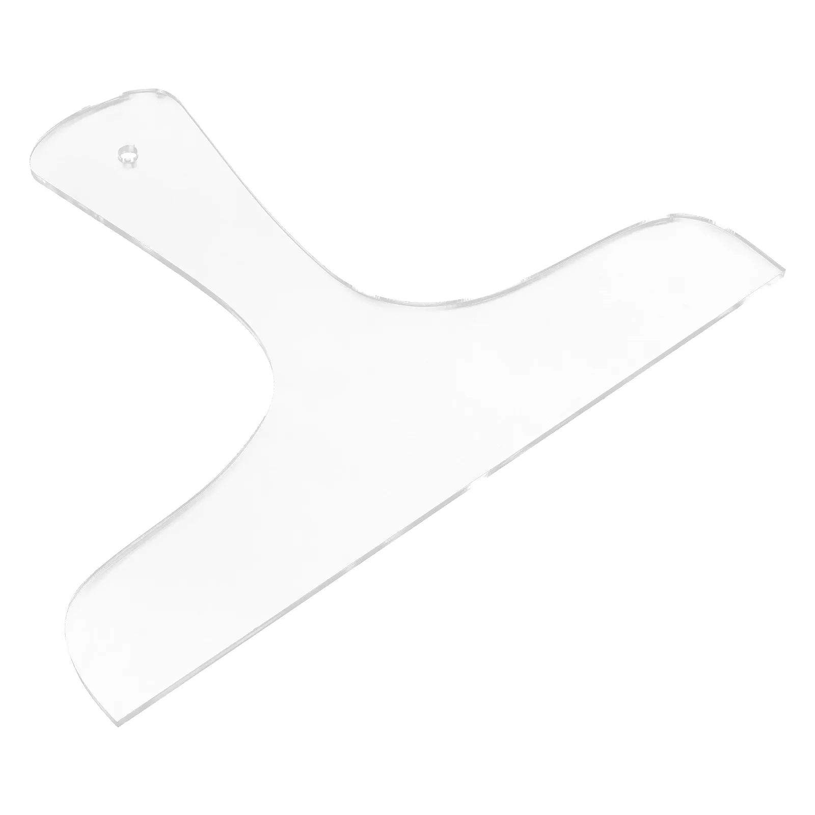Large Transparent Acrylic Cutting Board Handle Template Precision Router Guide for Charcuterie Boards Woodworking Stencils