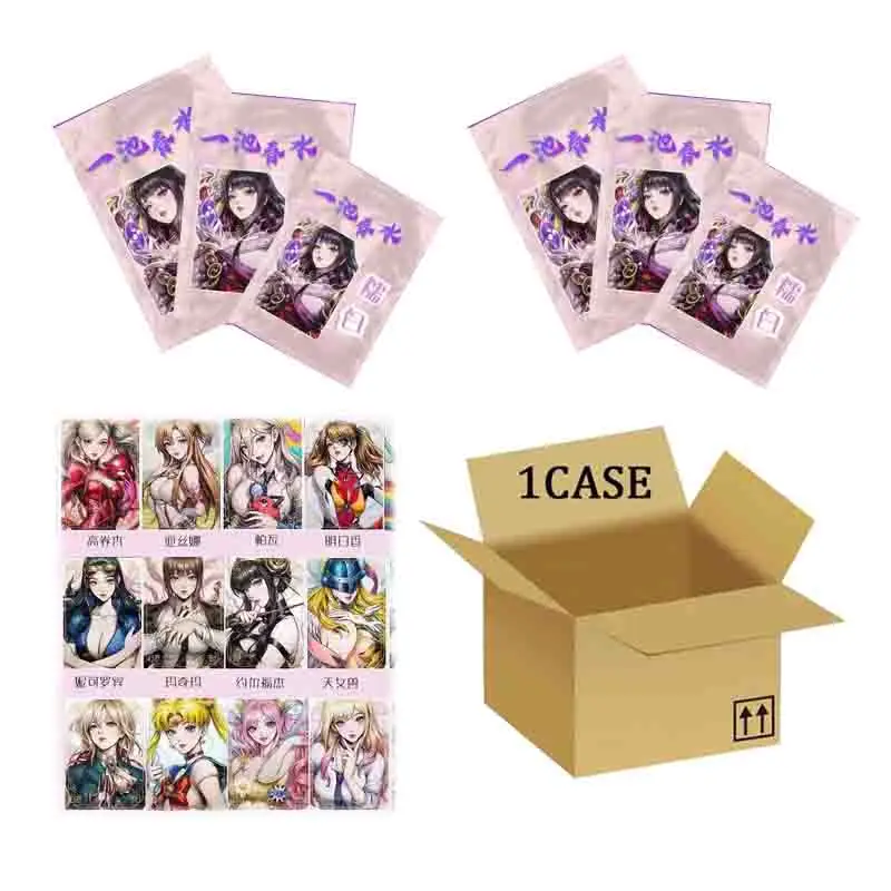 

Wholesales Goddess Story Collection Cards Lucca Creative A Pool Of Spring Water Girl A4 Booster Box Anime Trading Cards