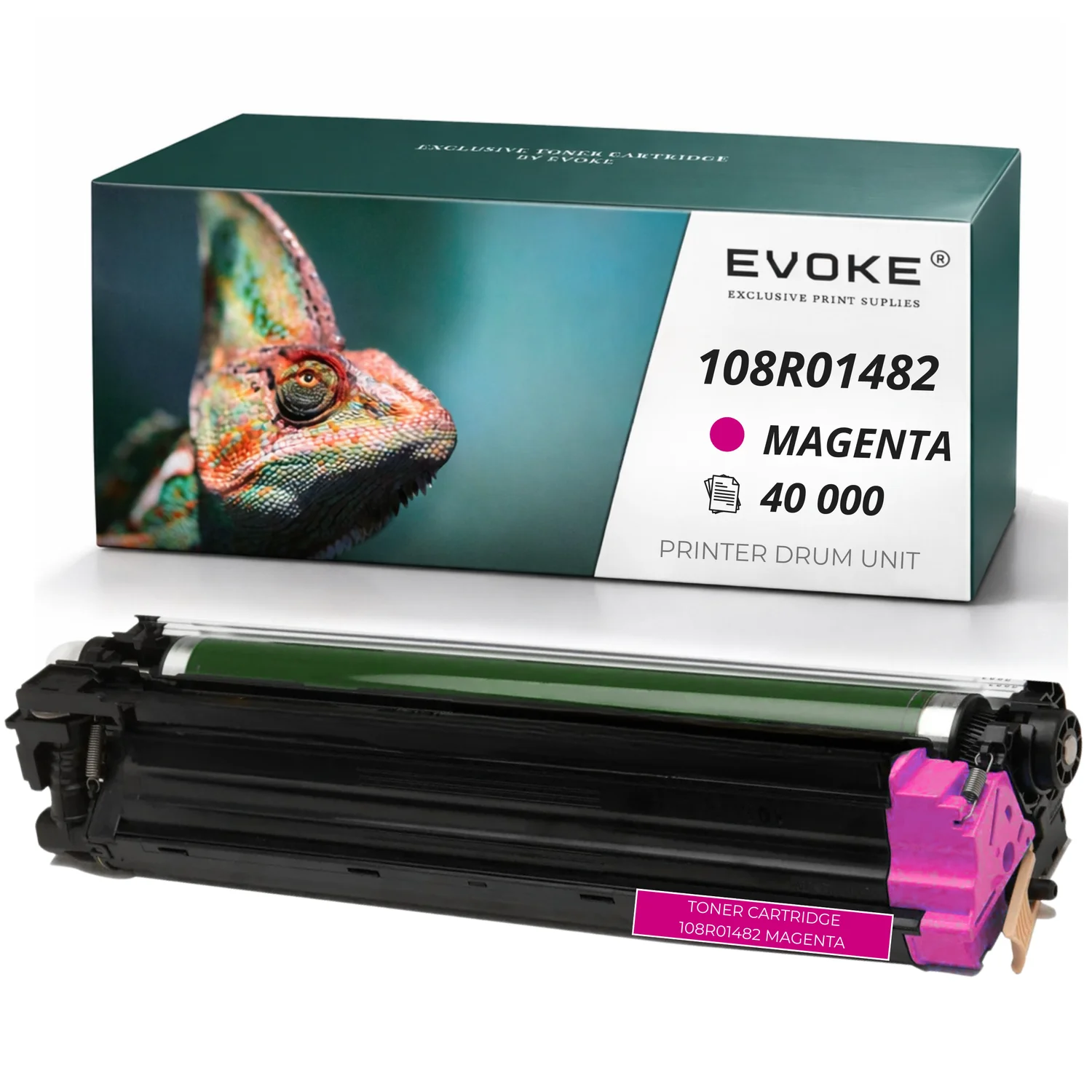 Evoke Compatibele Trommel voor Xerox C500 C505M 108R01482 C500M C505M C500 C505 Magenta 40000 Pagina's Versalink C500 C505