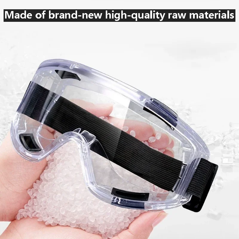 Unisex Ski Goggles for Sports, Dustproof, Sandproof, Windproof, and Fogproof Motorcycle Off-Road Goggles, Plastic Material
