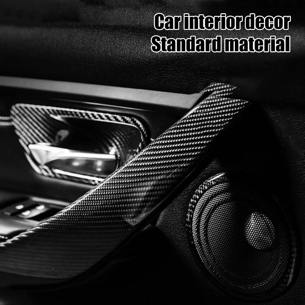 Car Accessories For BMW E46 E90 E60 E39 F30 F10 E36 F20 G30 G20 G05 4pcs CarbonBolt Door Lock Stick Pin Cap Case Decoration