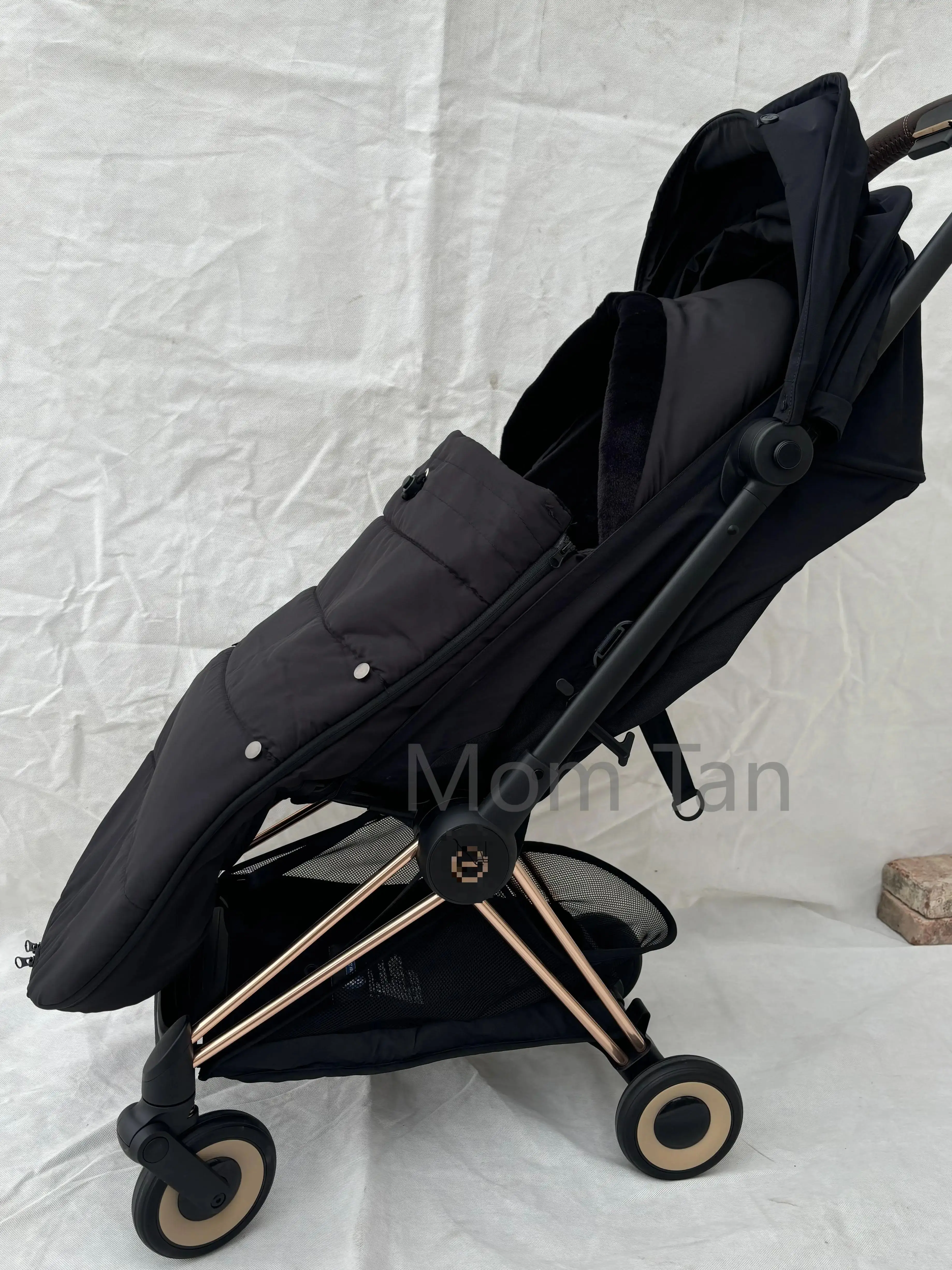 غطاء قدم شتوي لعربة الأطفال متوافق مع عربات Cybex Priam & Mios & COYA، ملحقات عربة الأطفال العالمية، جوارب دافئة
