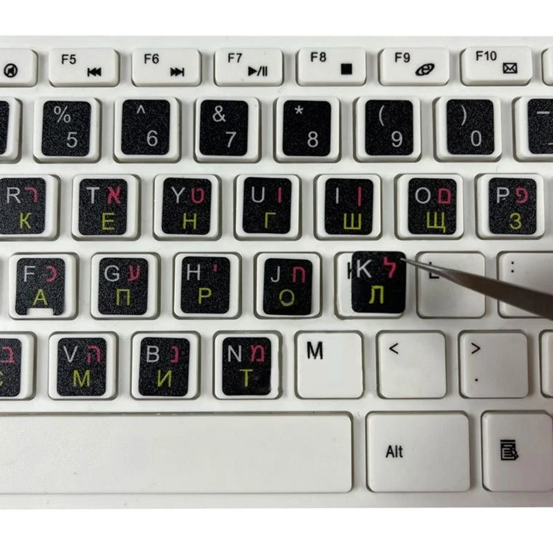 

Y51A Keyboard Sticker Replacement Letter Film Multi-letter Stickers Suitable for Tablet PC Laptop Gaming Keypads