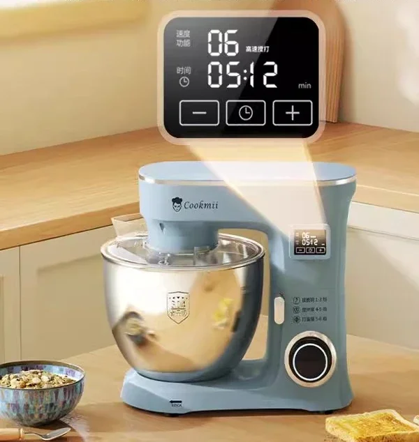 Chef-kok machine huishoudelijke en commerciële meel meng- en kneedmachine volautomatische deegmachine