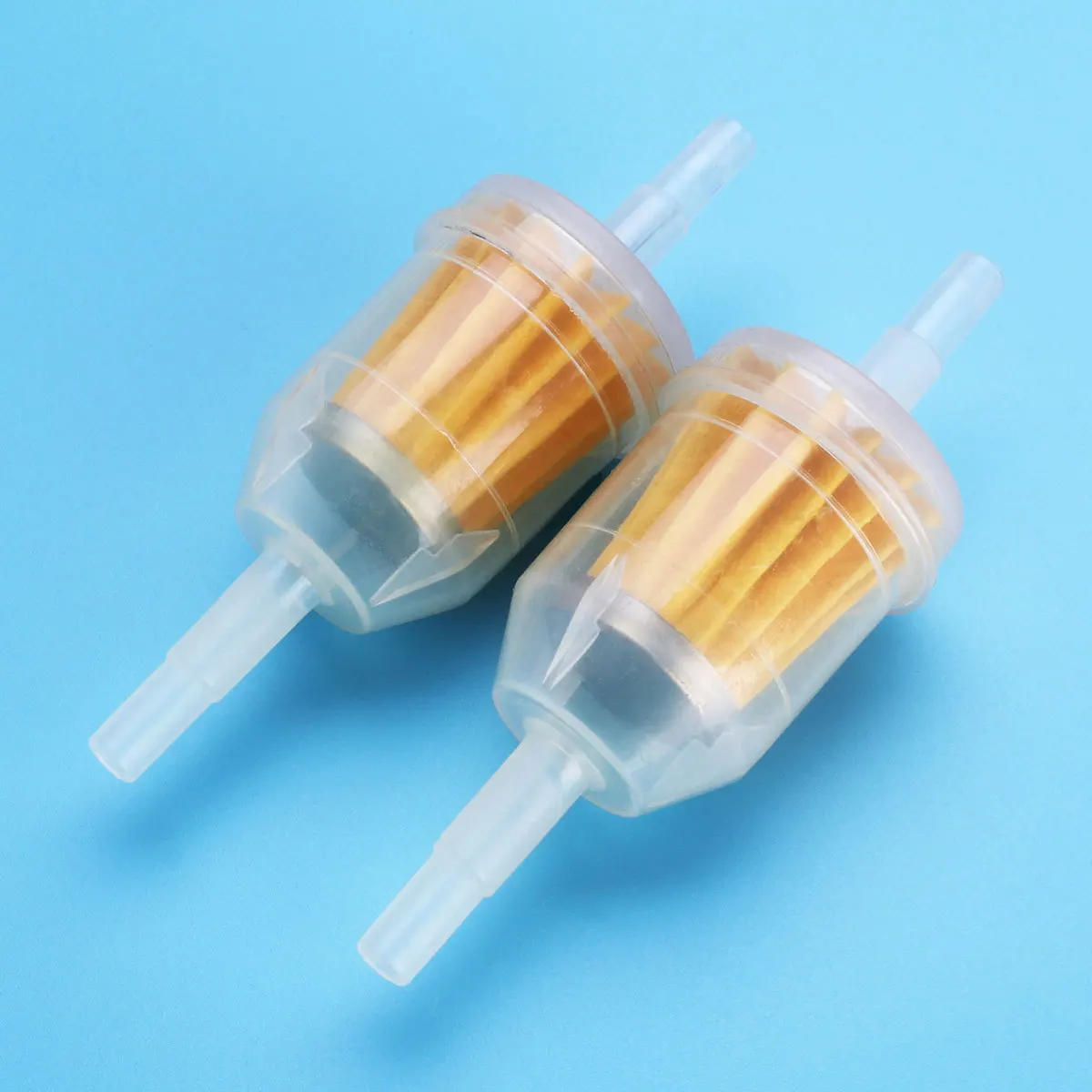 

12Pcs Fuel Filter Universal Large Size Motorcycle Scooter Off-Road Vehicle Atv Inline Oil Cup Filter Element